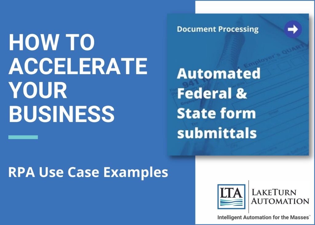 Automated Federal and State Tax Submittals